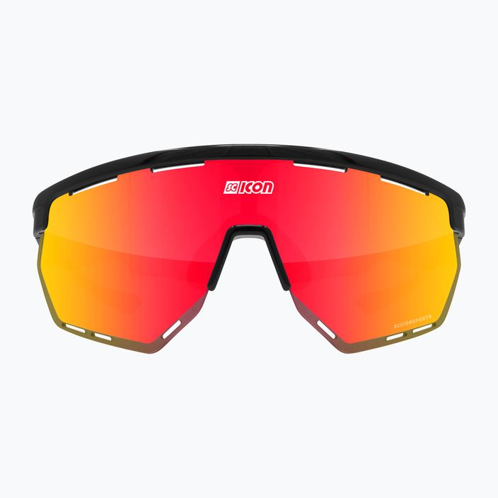 SCICON Aerowing black gloss/scnpp multimirror red cycling glasses EY26060201 3