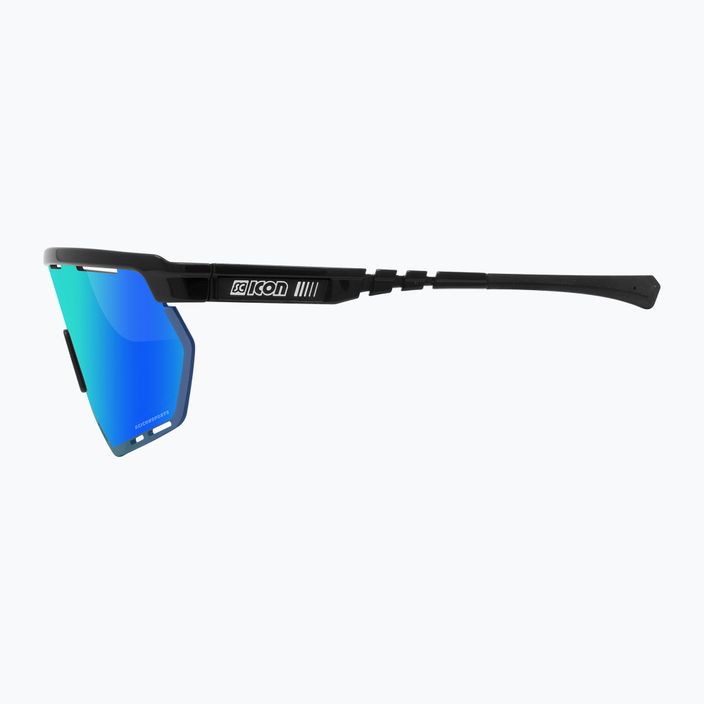 SCICON Aerowing black gloss/scnpp multimirror blue cycling glasses EY26030201 4