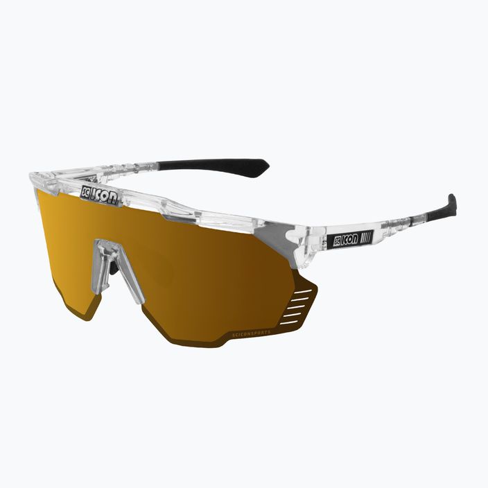 SCICON Aeroshade Kunken crystal gloss/scnpp multimirror bronze cycling glasses EY31070700 2