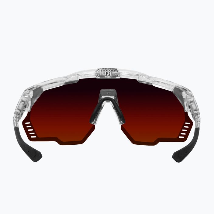 SCICON Aeroshade Kunken crystal gloss/scnpp monogram multimirror red cycling glasses EY31130700 5