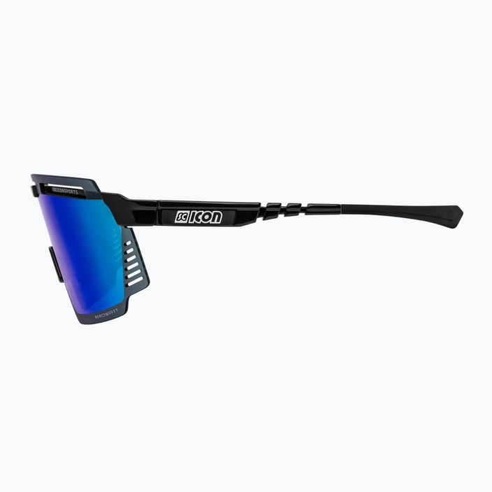 SCICON Aerowatt black gloss/scnpp multimirror blue cycling glasses EY37030200 4