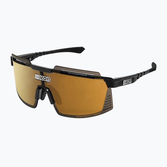 SCICON Aerowatt Foza black gloss/scnpp multimirror bronze cycling glasses EY38070200 2