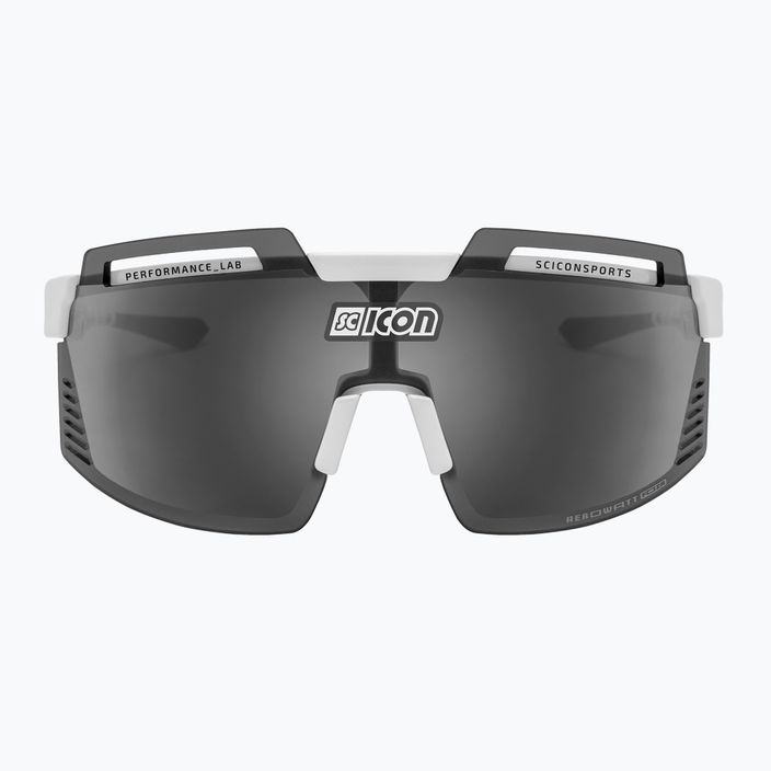 SCICON Aerowatt Foza white gloss/scnpp multimirror silver cycling glasses EY38080800 3