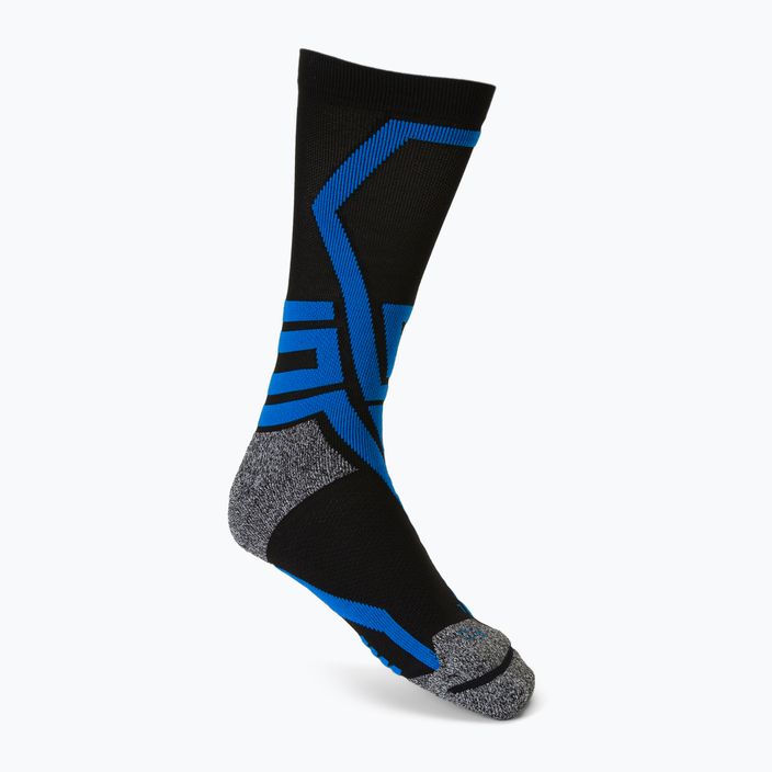 Mico Medium Weight X-Performance X-C Ski Socks Black/Blue CA00146