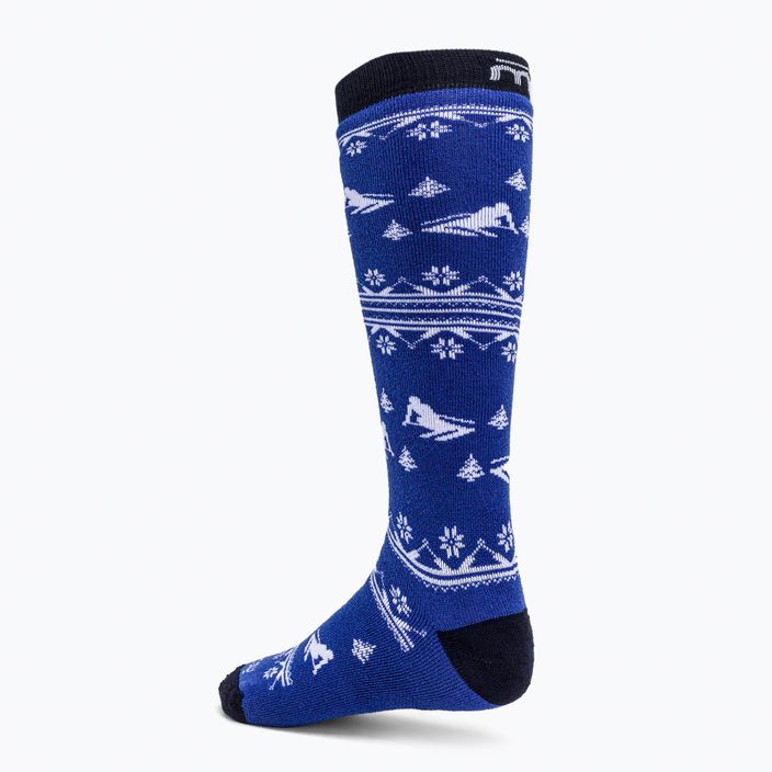 Mico children's ski socks Medium Weight Warm Control Ski blue CA02699 2