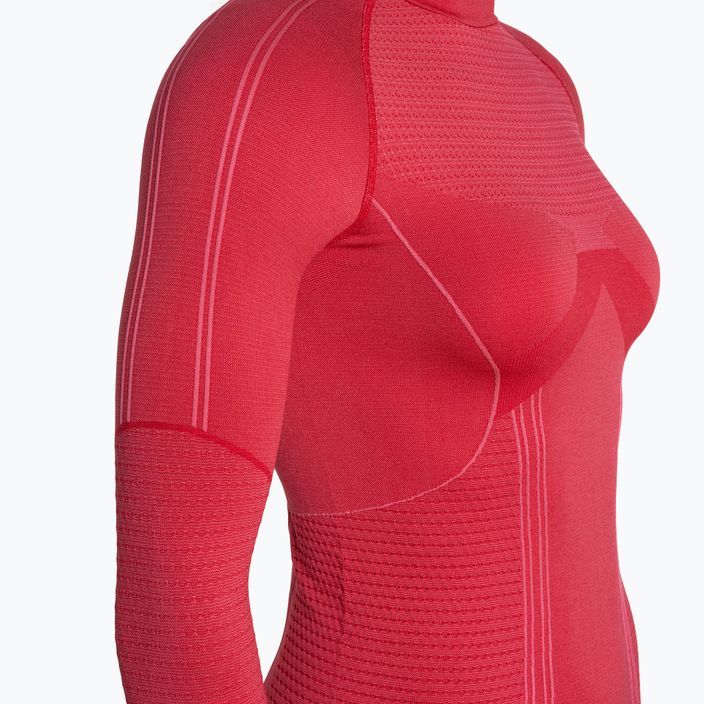 Women's thermal t-shirt Mico Odor Zero Round Neck pink IN01455 3