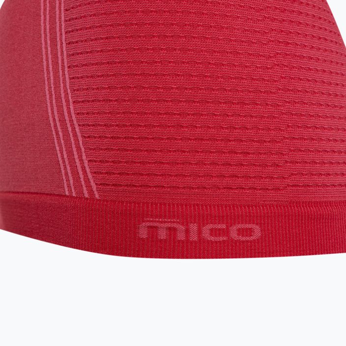 Women's thermal t-shirt Mico Odor Zero Round Neck pink IN01455 6