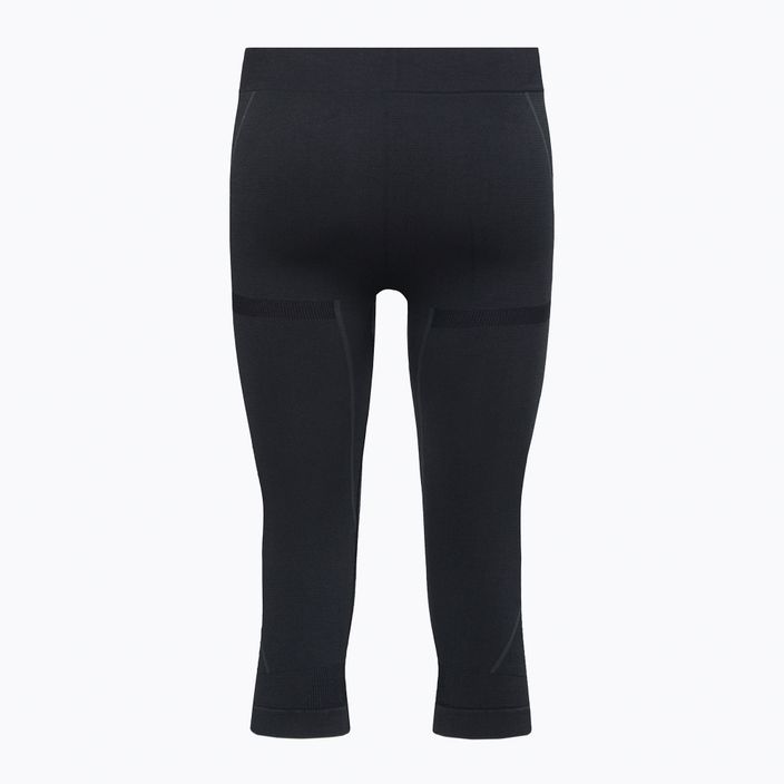 Men's Mico Odor Zero Ionic+ 3/4 thermal pants black CM01454 2