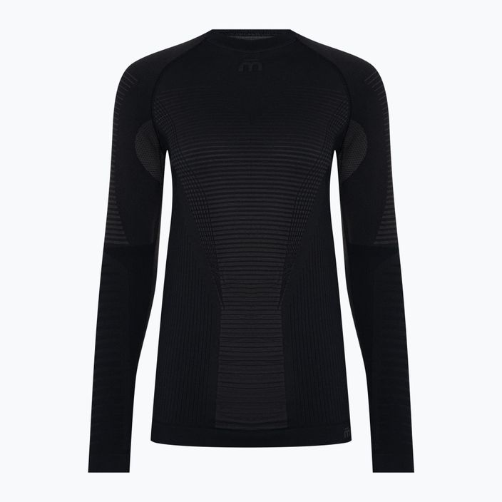 Mico Warm Control Round Neck women's thermal T-shirt black IN01855