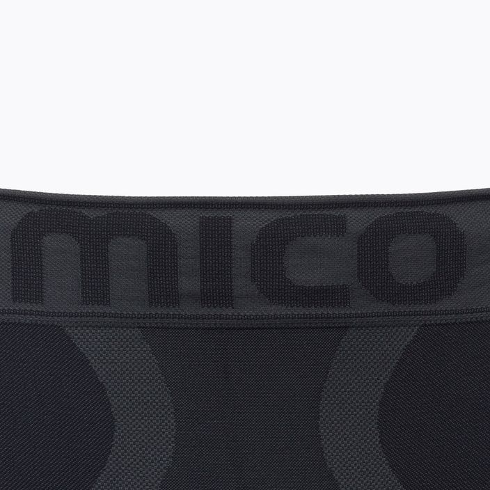 Men's Mico Warm Control 3/4 thermal pants black CM01854 3