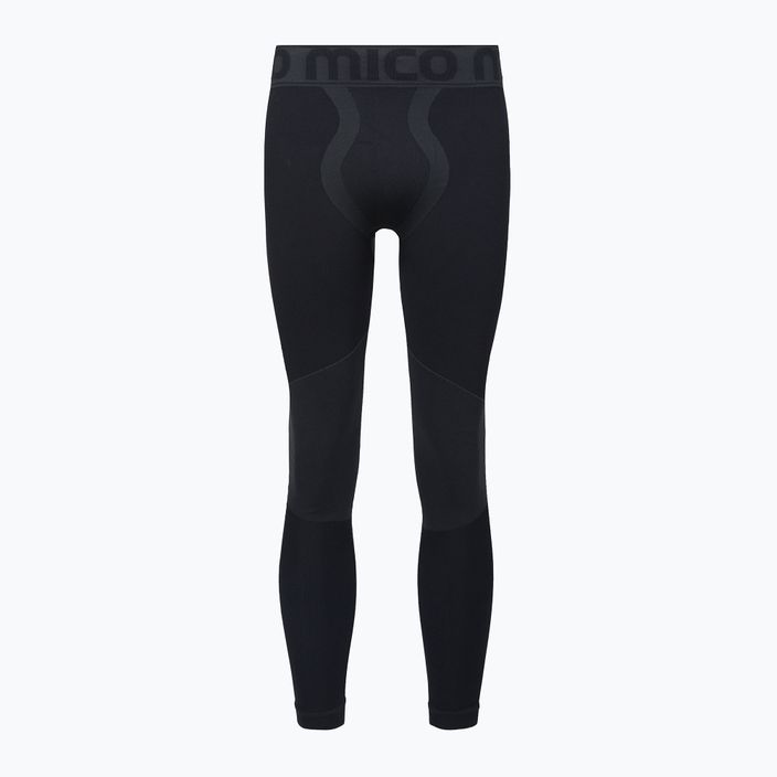 Men's Mico Warm Control thermal pants black CM01853