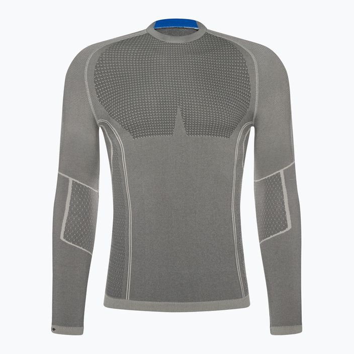 Men's Mico Odor Zero Round Neck thermal T-shirt grey IN01450
