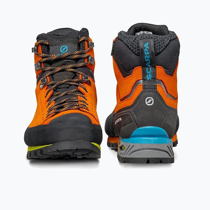 Men's high-mountain boots SCARPA Zodiac Tech GTX orange 71100-200 13