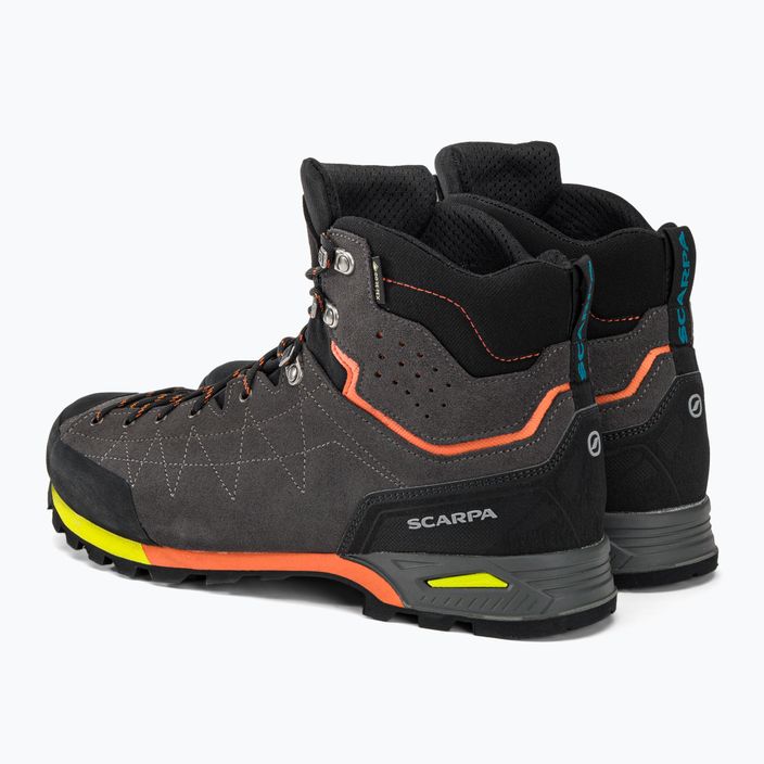 Men's trekking boots SCARPA Zodiac Plus GTX grey 71110 3
