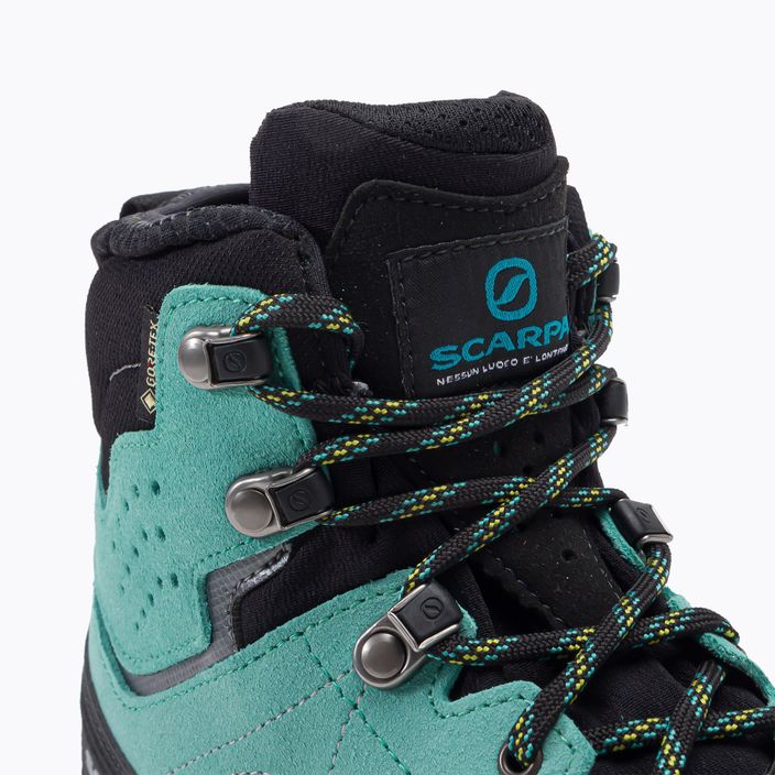 Women's high alpine boots SCARPA Zodiac Tech GTX blue 71100-202 8