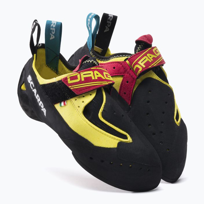 SCARPA Drago yellow climbing shoes 70017-000/1 5