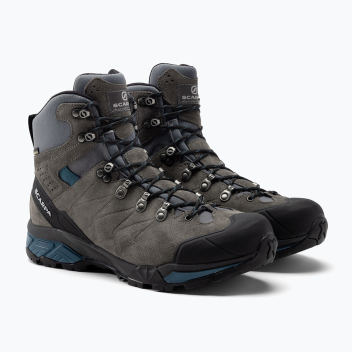 Men's trekking boots SCARPA ZG TREK GTX grey 67075-200 5
