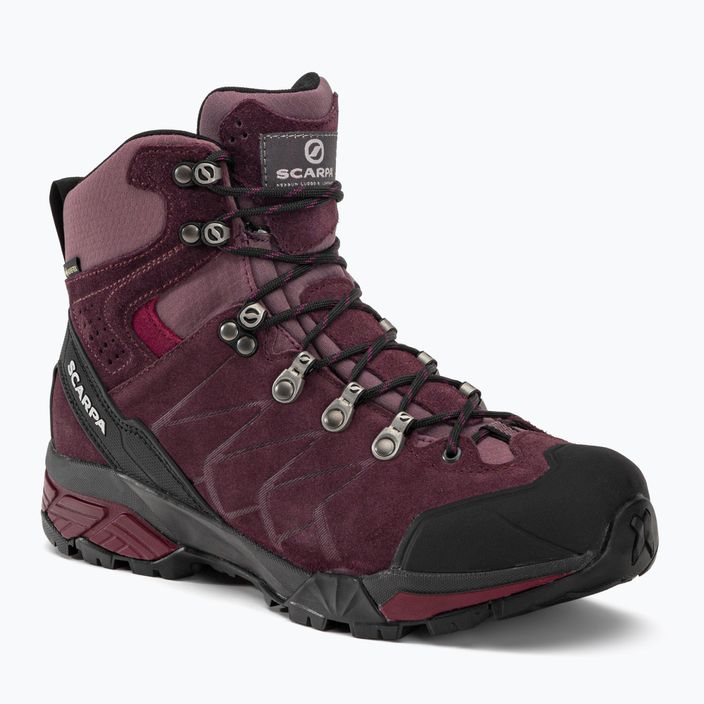 Women's trekking boots SCARPA ZG Trek GTX maroon 67075