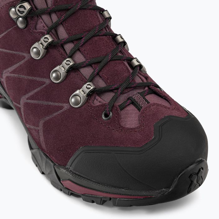 Women's trekking boots SCARPA ZG Trek GTX maroon 67075 7