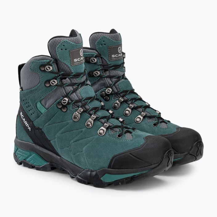 Women's trekking boots SCARPA ZG Trek GTX blue 67075 5