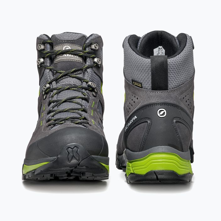 Men's trekking boots SCARPA ZG Lite GTX brown 67080 14