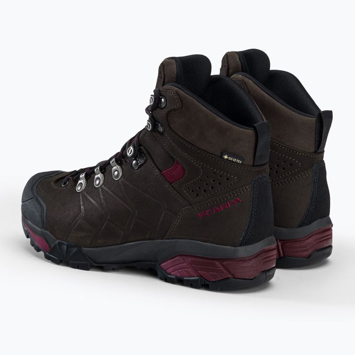 Women's trekking boots SCARPA ZG Pro GTX brown 67070-202/2 3
