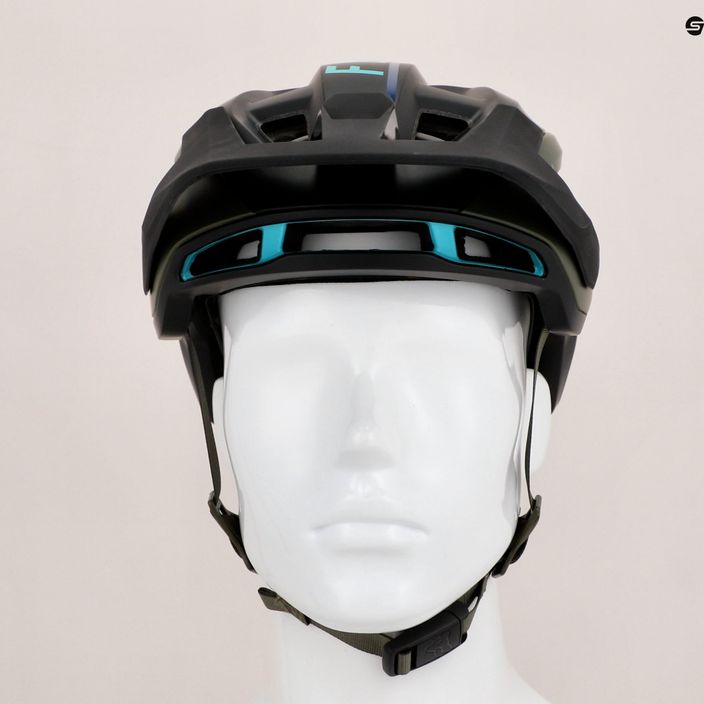 Fox Racing Speedframe Pro Blocked bike helmet black-green 29414_532 14
