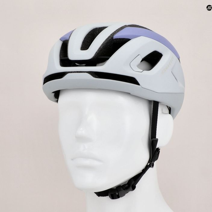 Oakley Aro5 Race Eu grey-purple bike helmet FOS901302 13