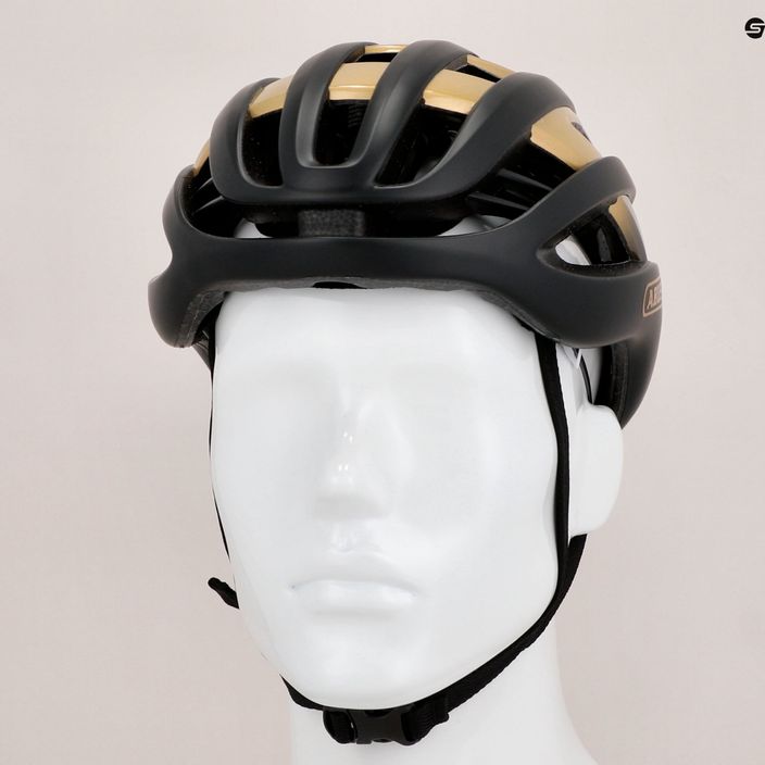 ABUS AirBreaker bicycle helmet black/gold 86830 10