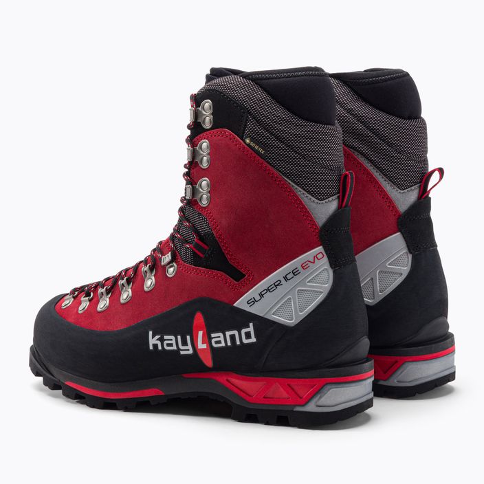 Kayland men's high alpine boots Super Ice Evo GTX red 18016001 3