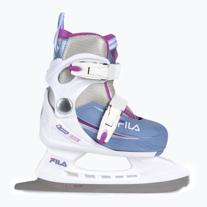 Children's skates FILA J-One G HR white/light blue 2