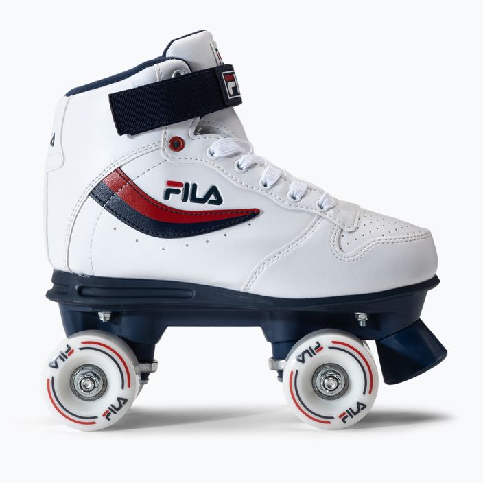 Women's roller skates FILA Ace white/blue/red 2