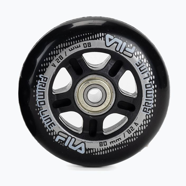 Rollerblade wheels with bearings FILA Wheels+A5+Alus 6mm black 2
