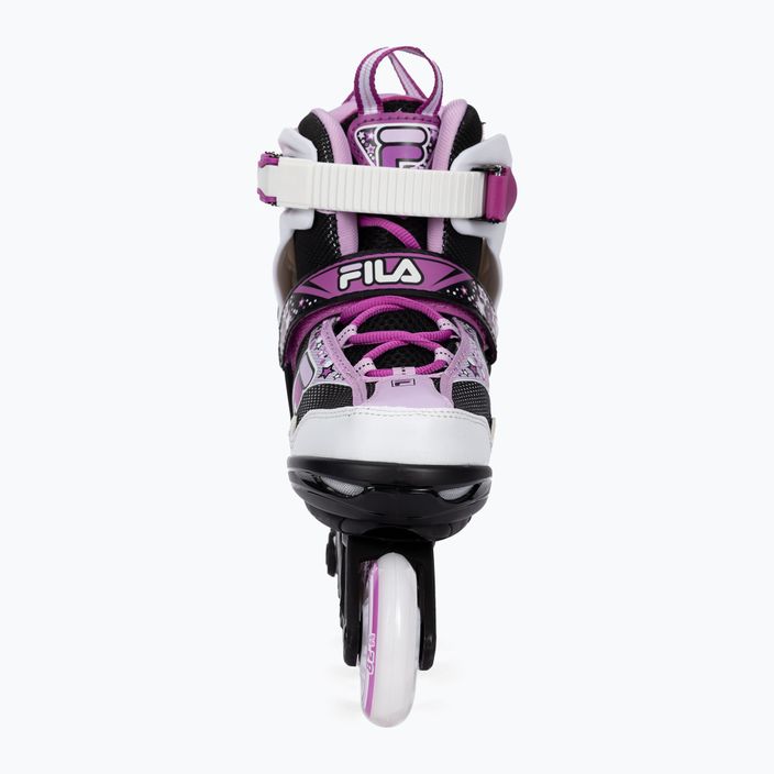 Children's roller skates FILA J-One G black/white/pink 5