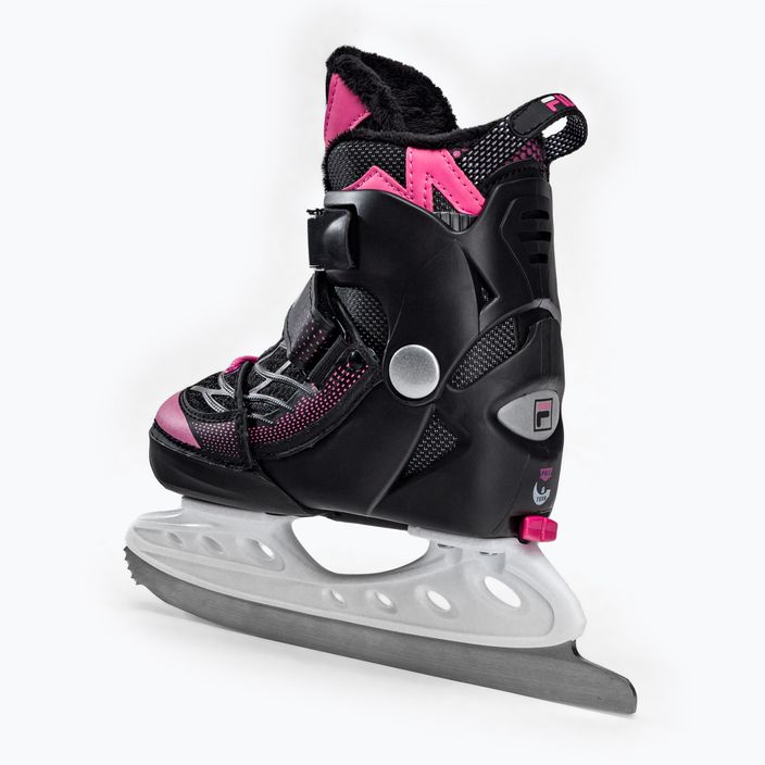 Children's skates FILA X-One G black/pink 3