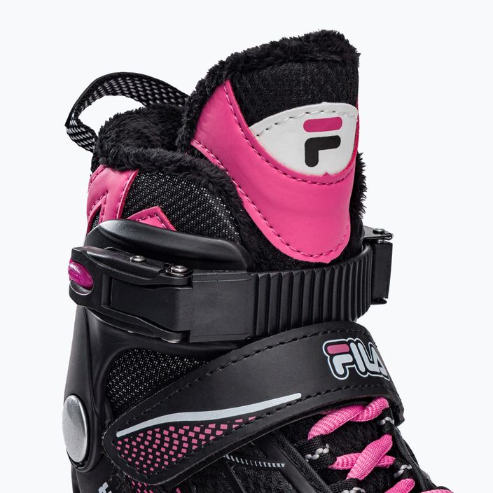 Children's skates FILA X-One G black/pink 8