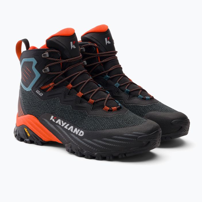 Kayland Duke Mid GTX men's trekking boots 018022490 black/orange 4