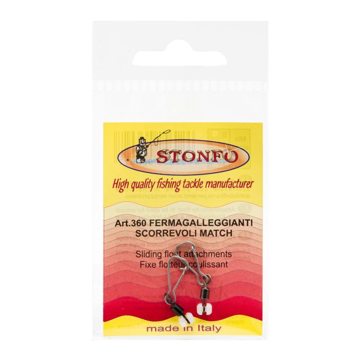 Stonfo float fixing system 2 pcs silver 218254 2