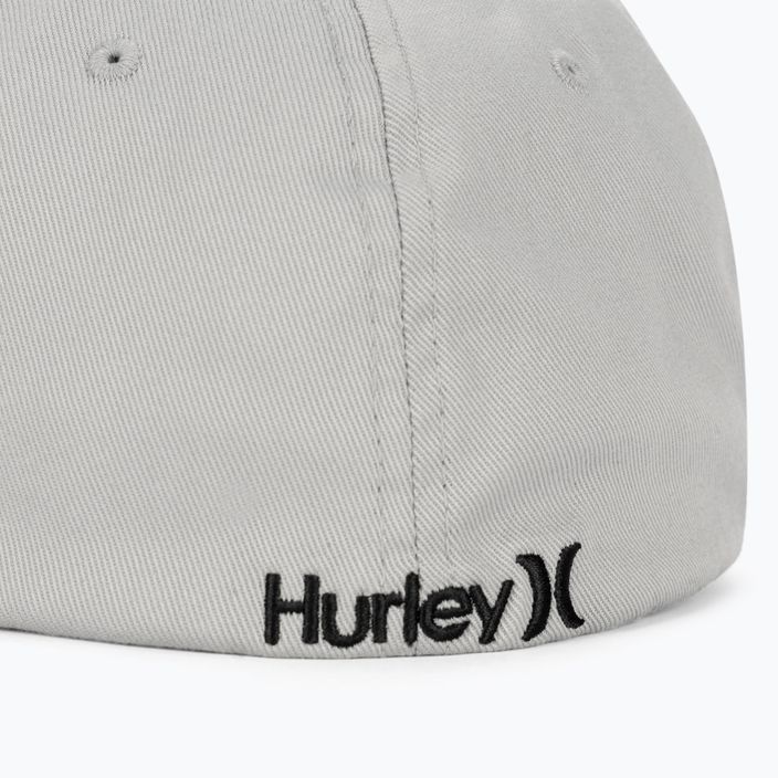 Men's Hurley One And Only cool grey baseball cap 4
