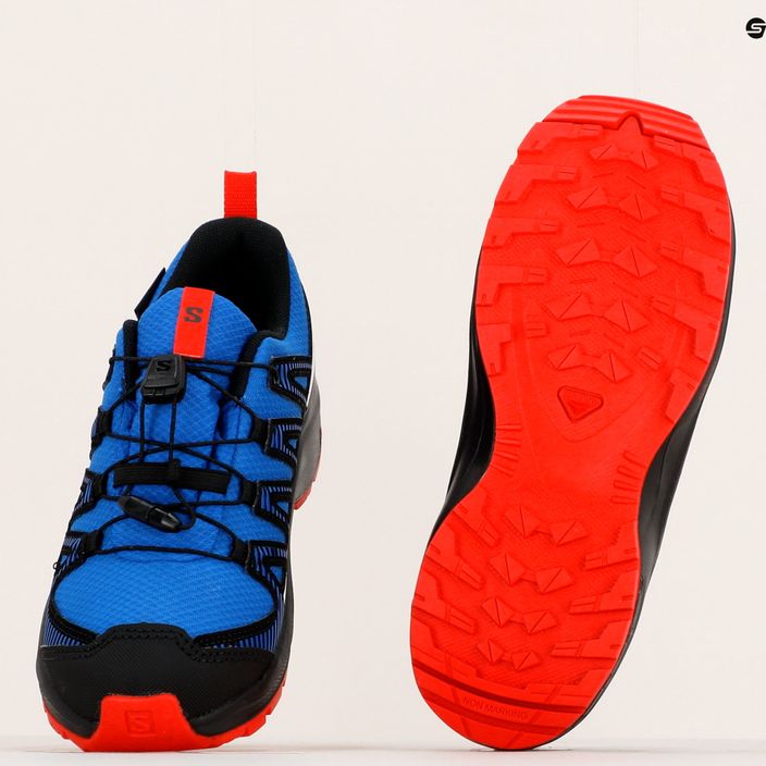 Salomon XA Pro V8 CSWP children's trekking boots blue L47126200 18
