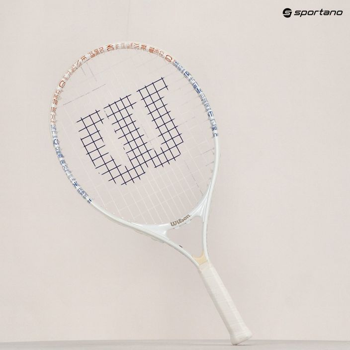 Wilson Roland Garros Elite 21 children's tennis racket white WR086510H 13