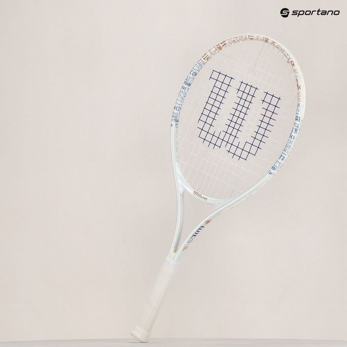 Wilson Roland Garros Elite 25 children's tennis racket white WR086310H 12