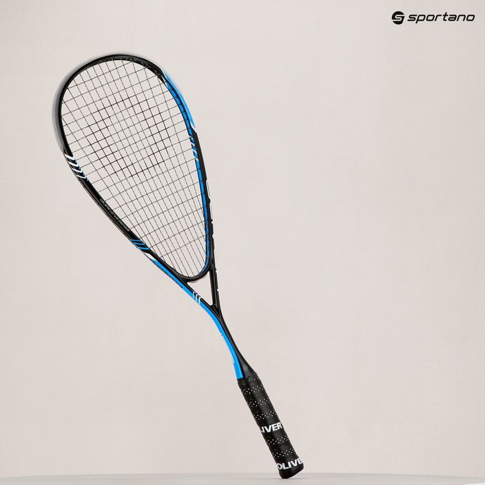 Squash racket Oliver CC Top 5 CL black and blue 8
