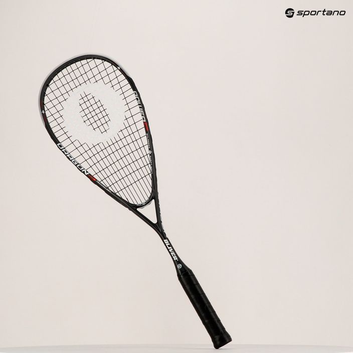 Squash racket Oliver Dragon 3 black and red 8