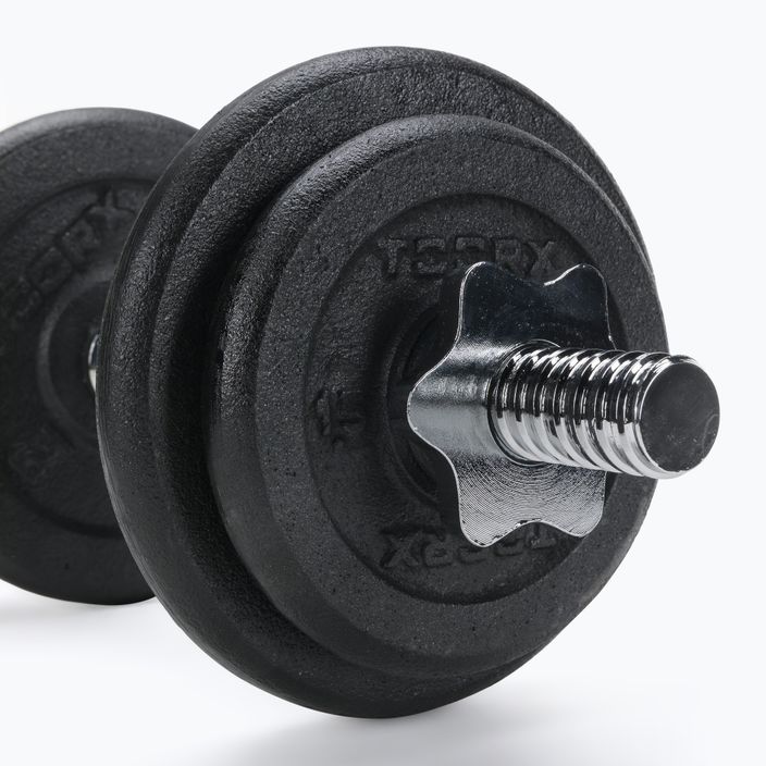 TOORX 10kg cast iron dumbbell in case 4638 3