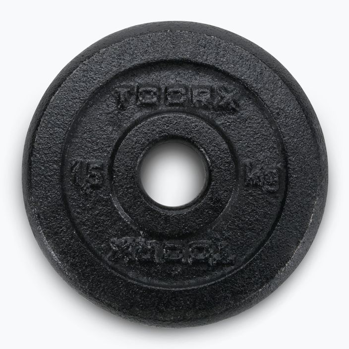 TOORX 10kg cast iron dumbbell in case 4638 5