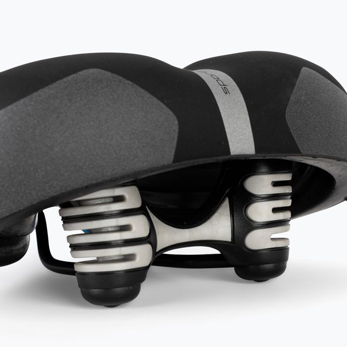 Sportourer Zeta Comfort Gel bicycle saddle black 5