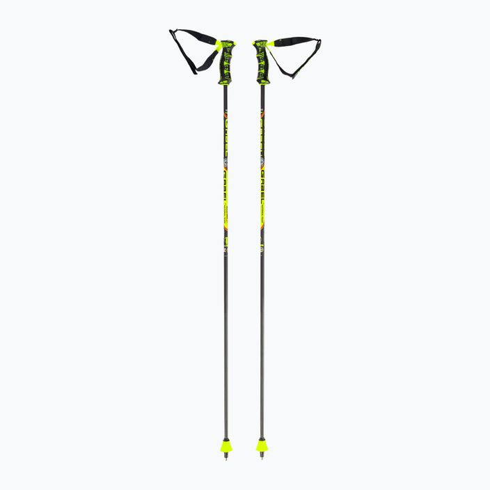 GABEL GS Carbon yellow-black ski poles 7009181021150