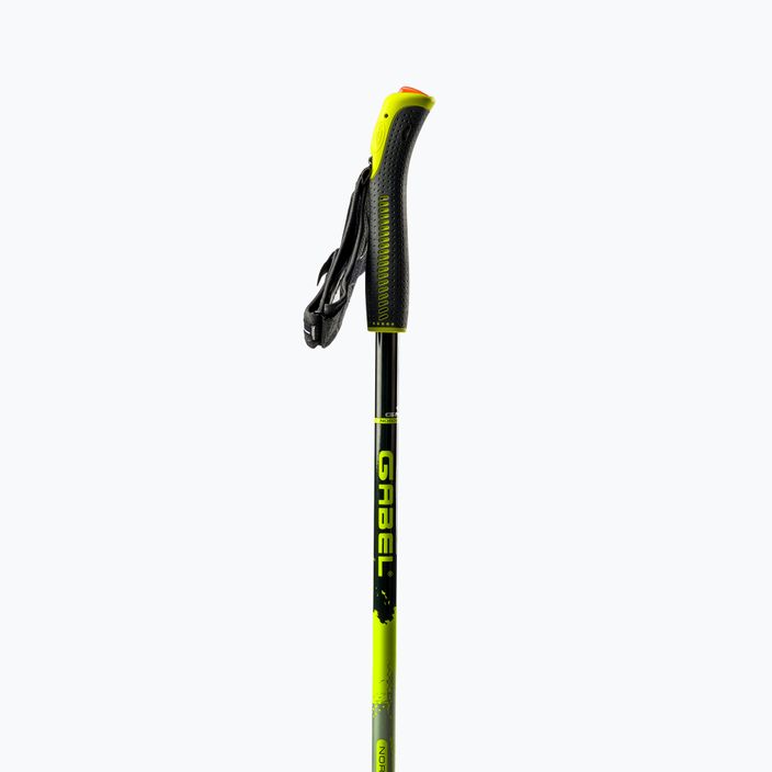 Nordic walking poles GABEL Light NCS yellow 7008341361050 3
