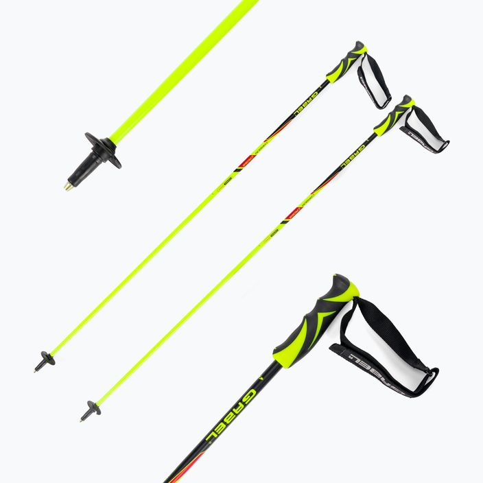 GABEL Carbon Cross ski poles yellow 7008190181150 5